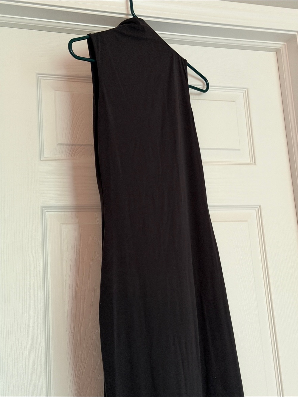 SKIMS Black High-Neck Sleeveless Maxi Dress - Picture 5 of 7